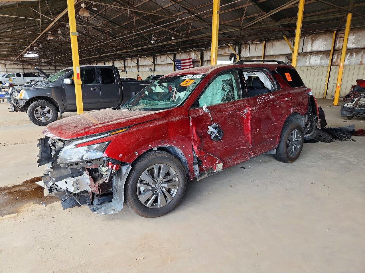 2026 Nissan Pathfinder SV, VIN 5N1DR3BS9TC223143 — All over