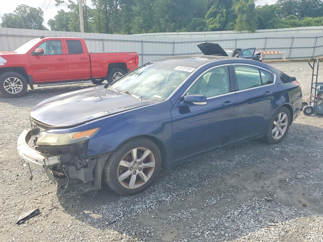 2013 Acura TL Technology, VIN 19UUA8F53DA015450 — Front end
