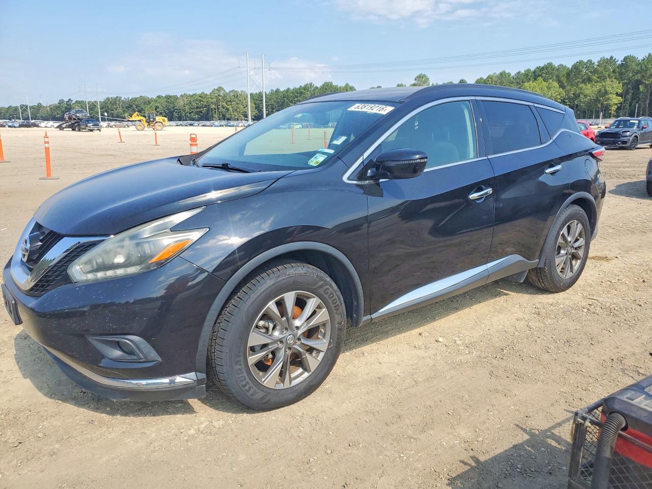 2018 Nissan Murano SV, VIN 5N1AZ2MH1JN150995 — Normal wear