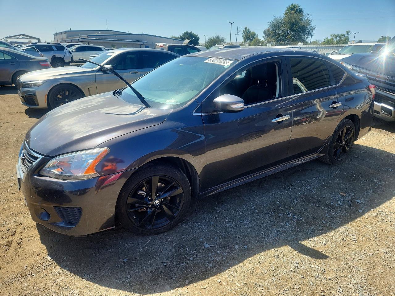 2015 Nissan Sentra SV, VIN 3N1AB7APXFY238426 — Rear end