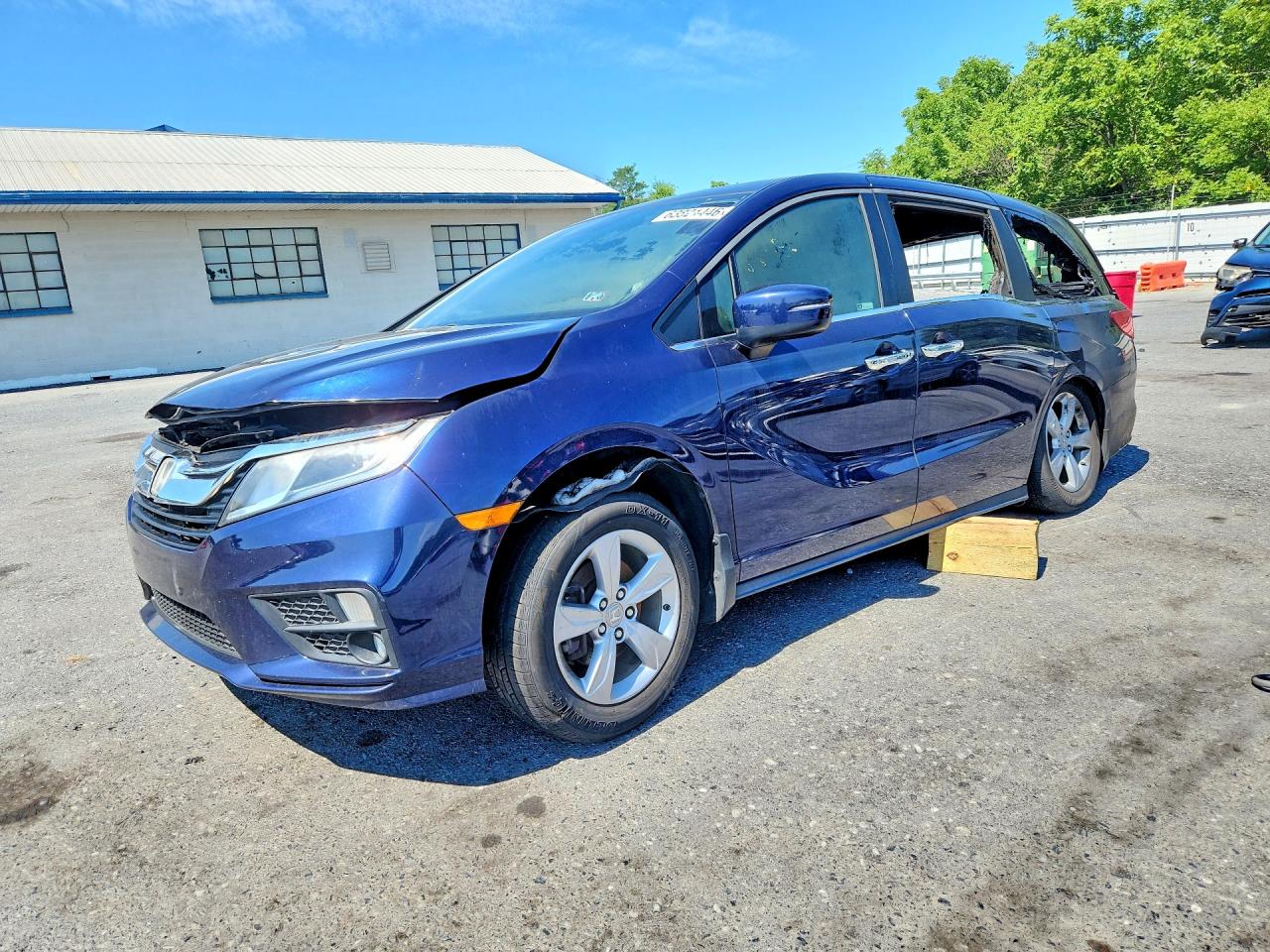 2019 Honda Odyssey EX-L, VIN 5FNRL6H72KB027532 — Burn
