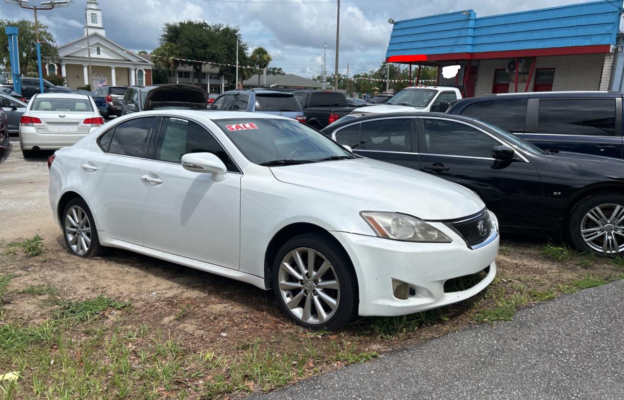 2010 Lexus IS 250, VIN JTHCF5C2XA2032903 — Prior damage history