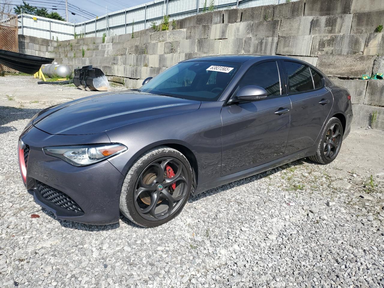2018 Alfa Romeo Giulia Ti Sport, VIN ZARFAEEN9J7580369 — Minor dents and scratches