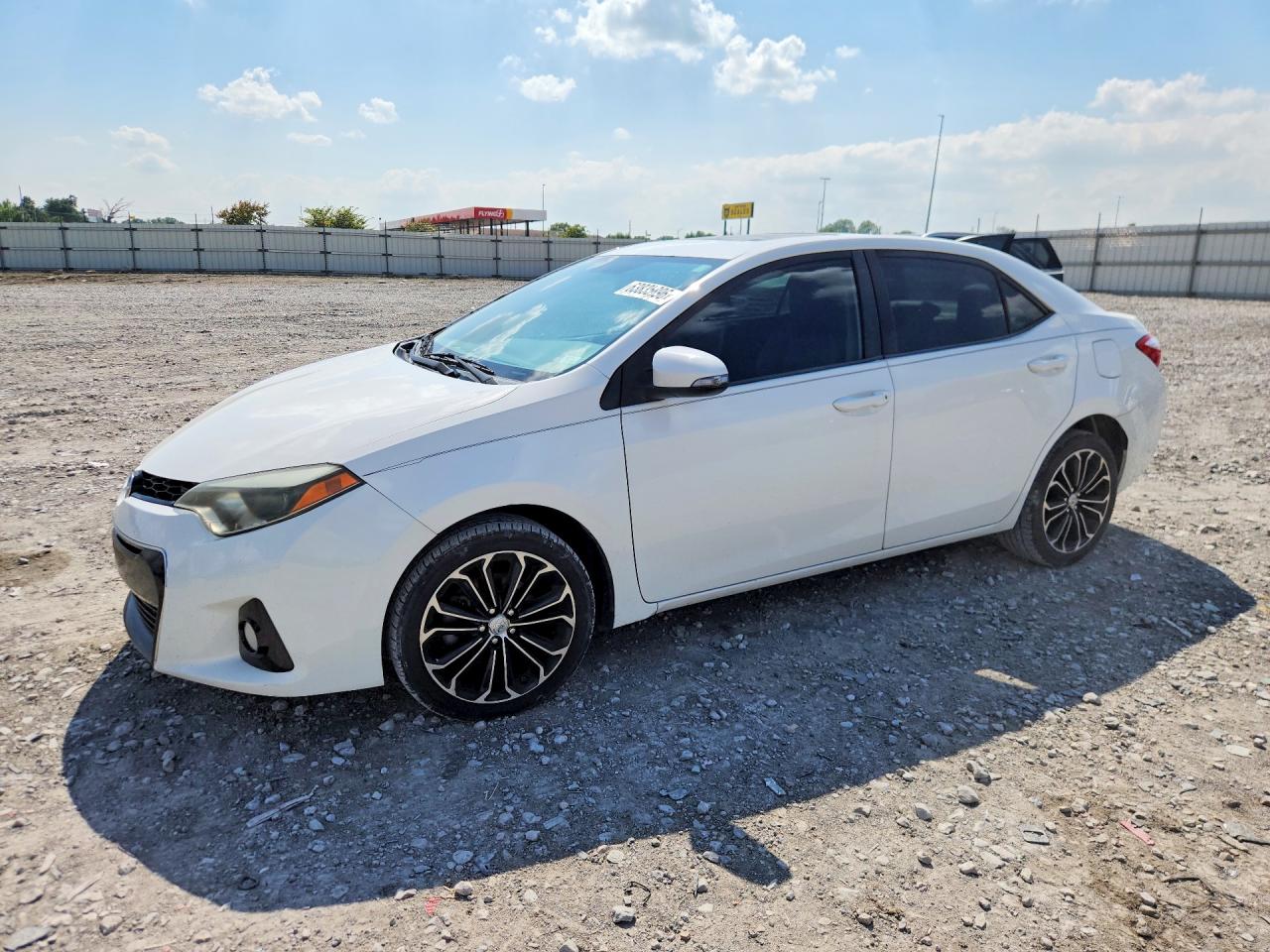 2014 Toyota Corolla LE, VIN 5YFBURHE3EP002906 — Rear end