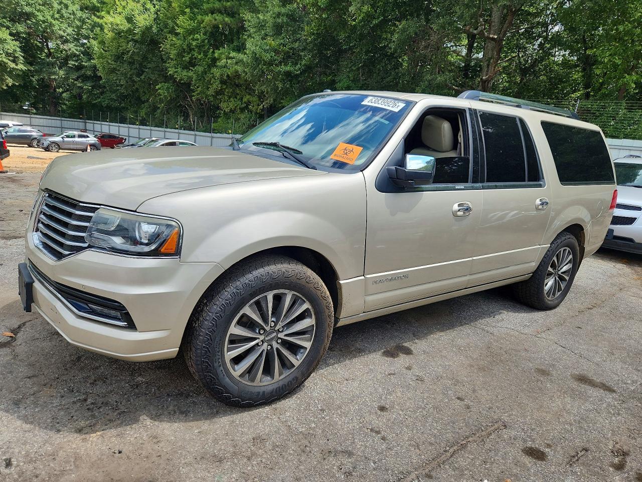 2017 Lincoln Navigator Select, VIN 5LMJJ3JTXHEL07002 — Обычный износ