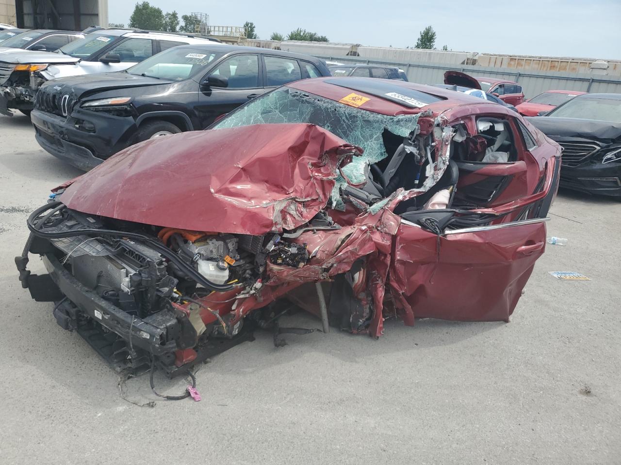 2024 Hyundai Elantra Limited, VIN KMHLN4DJ3RU104833 — Biohazard / chemical