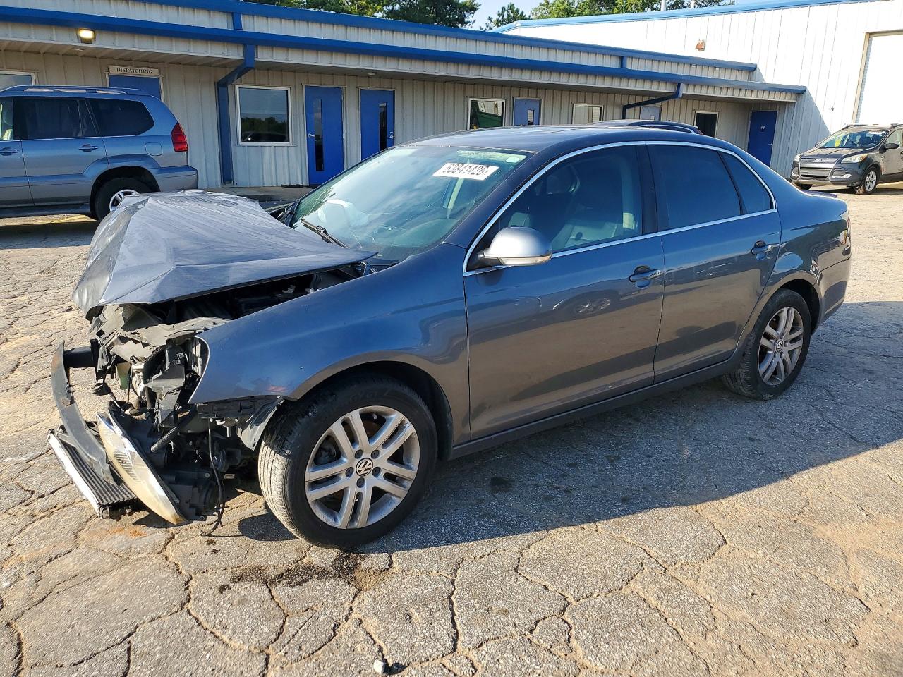2010 Volkswagen Jetta TDI, VIN 3VWRL7AJ6AM020229 — Front end