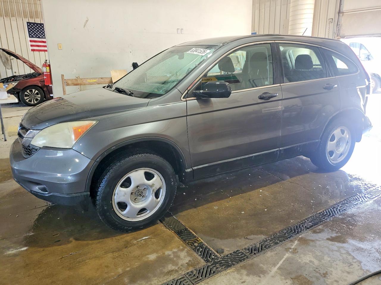 2010 Honda CR-V LX, VIN 5J6RE4H37AL094886 — Rear end