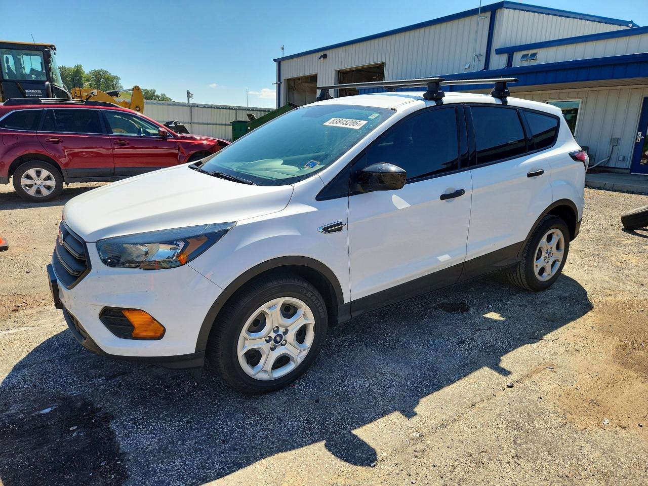2018 Ford Escape S, VIN 1FMCU0F77JUC89129 — Rear end