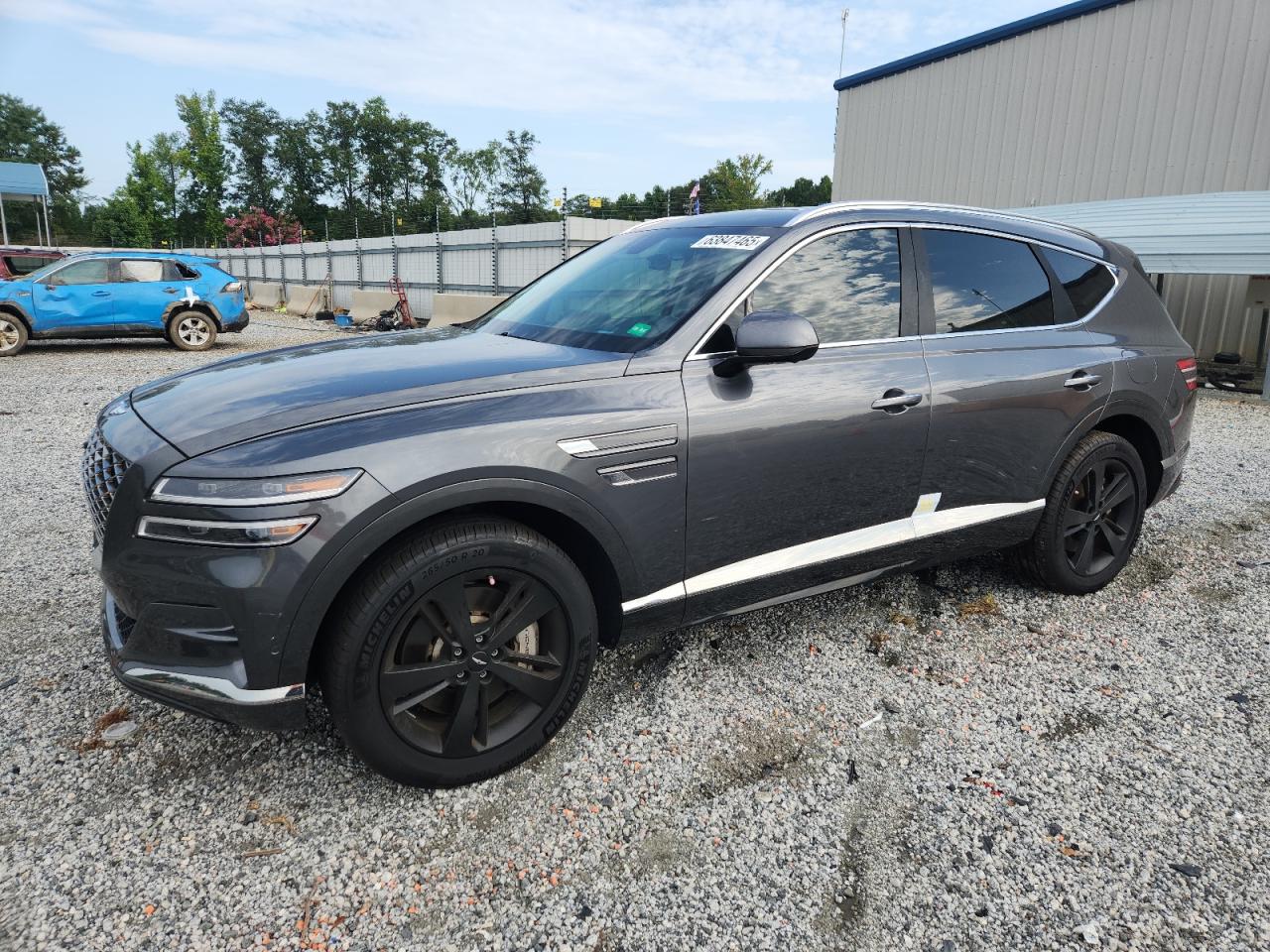 2021 Genesis GV80, VIN KMUHCESC2MU038579 — Град