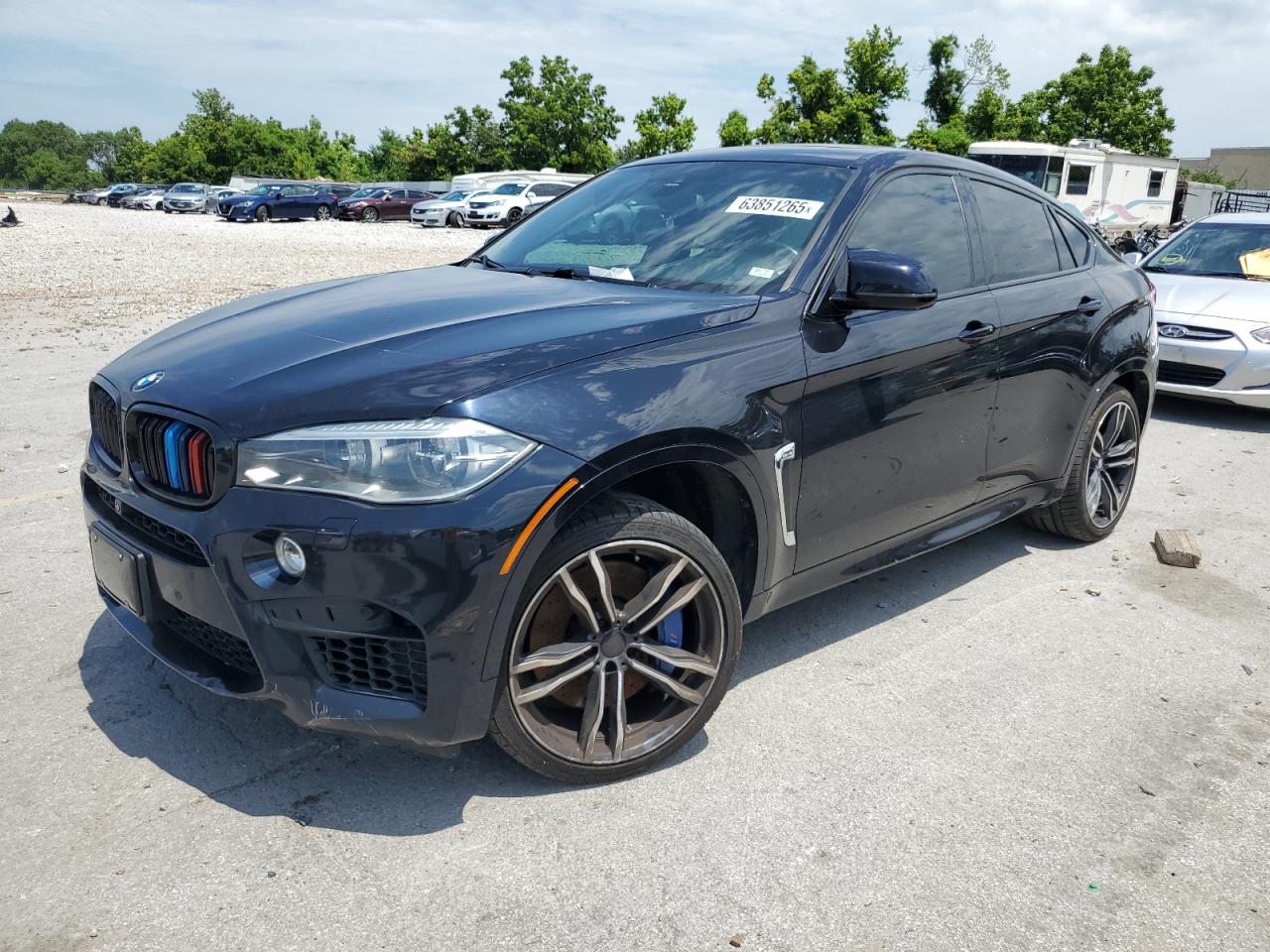 2017 BMW X6 M, VIN 5YMKW8C53H0R44018 — Front end