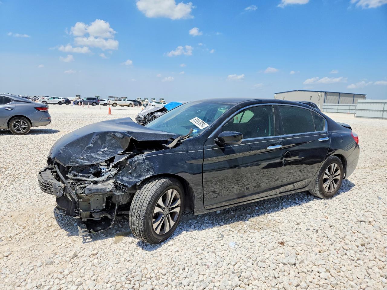 2013 Honda Accord LX, VIN 1HGCR2F37DA000191 — Front end