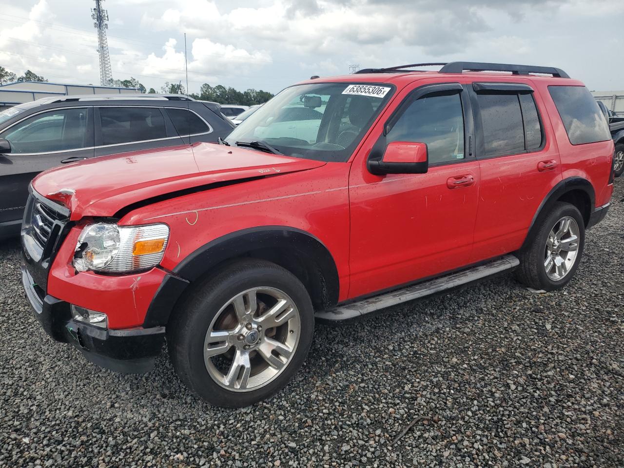 2010 Ford Explorer XLT, VIN 1FMEU6DE3AUA34068 — Перед
