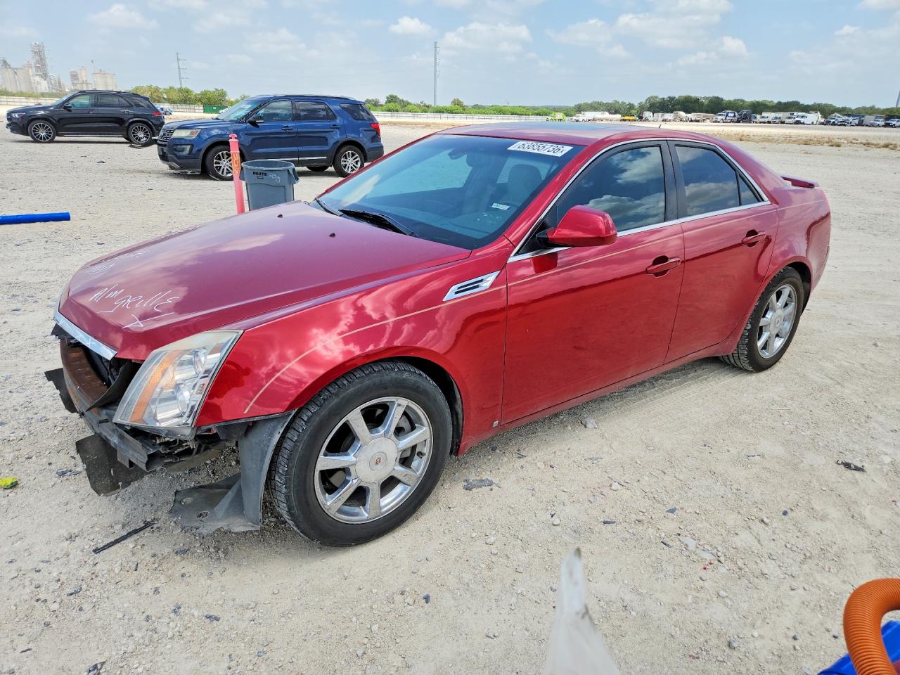 2008 Cadillac CTS RWD, VIN 1G6DV57V180136766 — Перед