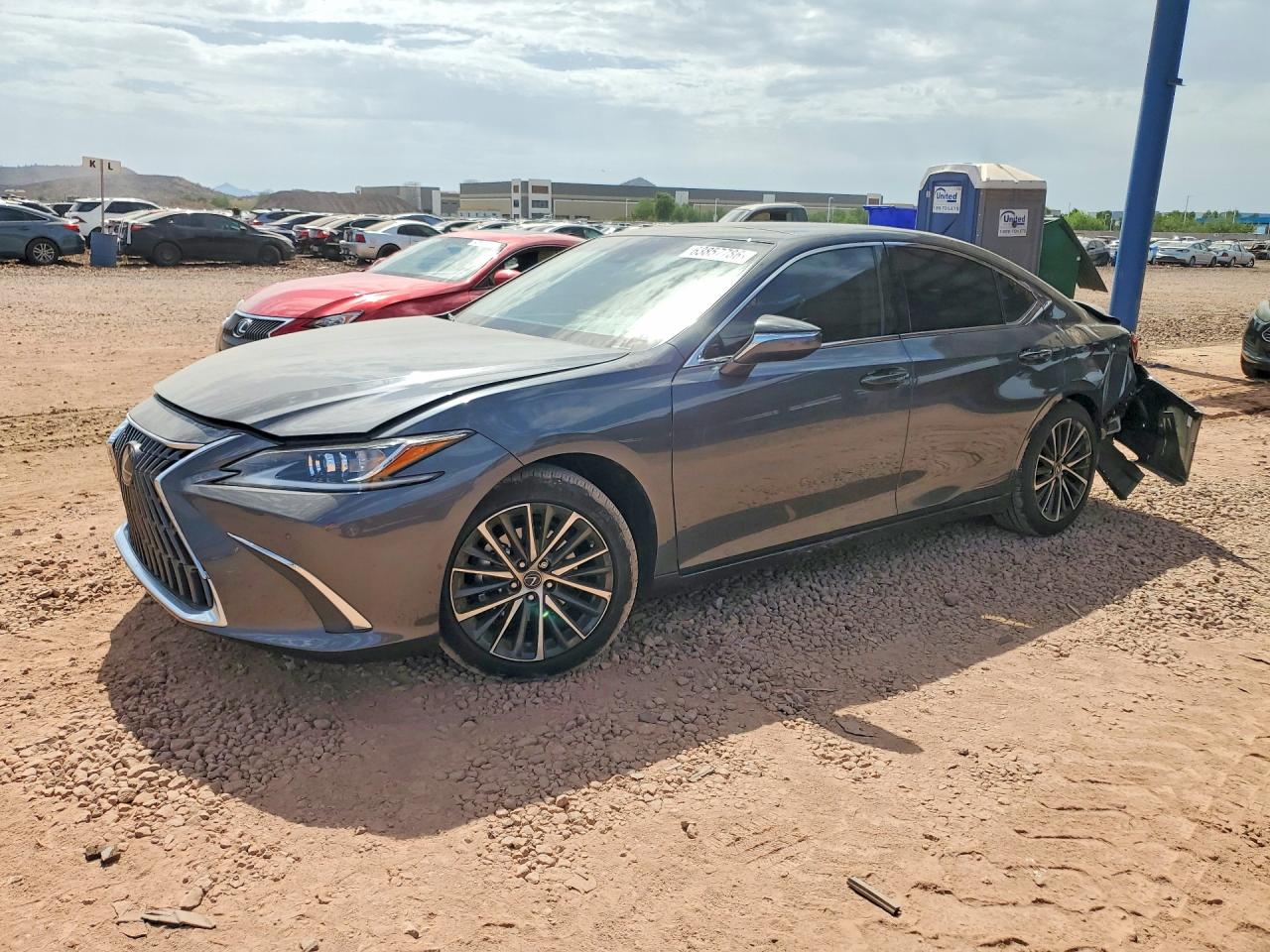 2025 Lexus ES 350, VIN 58ADZ1B16SU193841 — Rear end