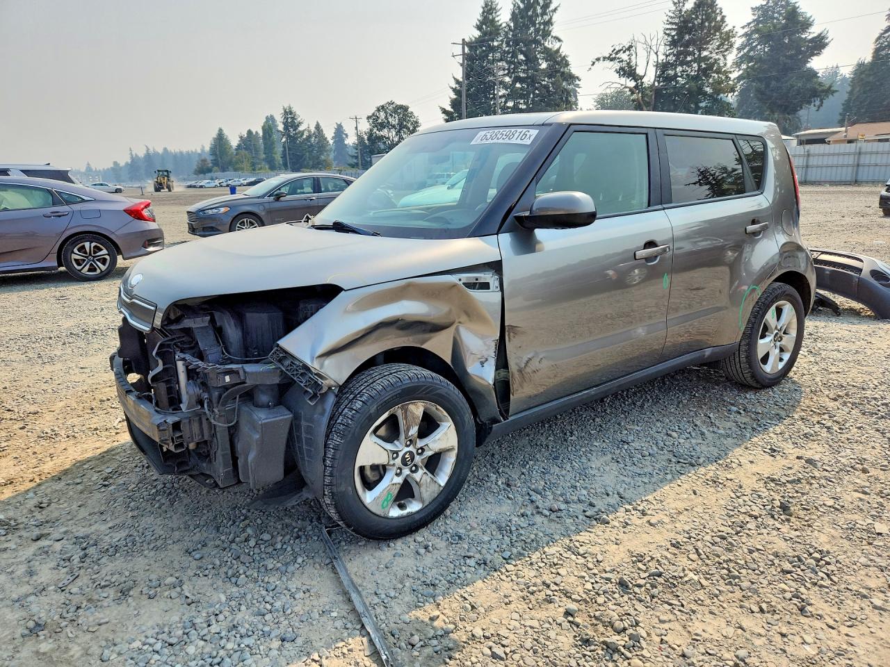 2019 Kia Soul, VIN KNDJN2A20K7671129 — Перед