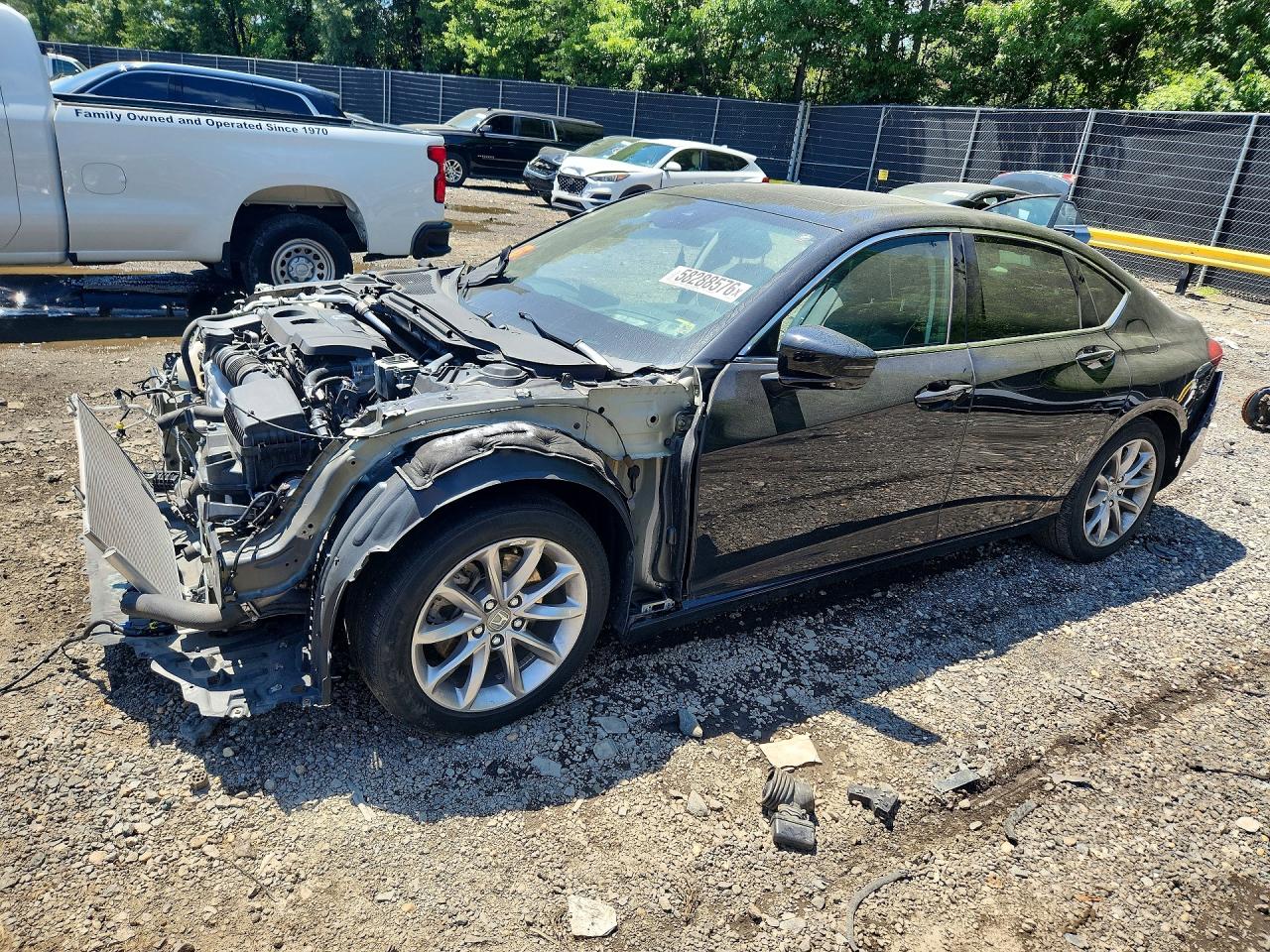 2021 Acura TLX Advance, VIN 19UUB6F65MA000605 — All over