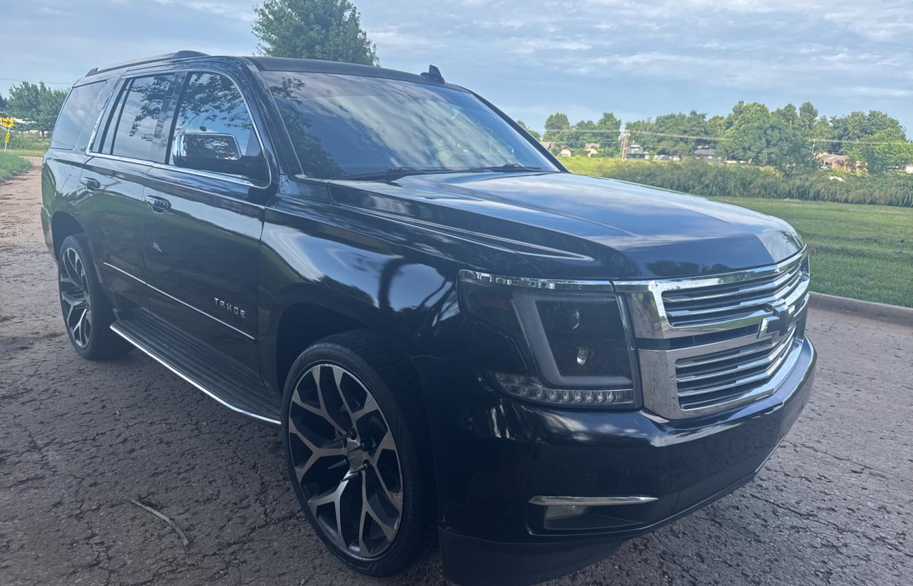 2016 Chevrolet Tahoe LTZ, VIN 1GNSKCKC9GR302279 — Prior damage history