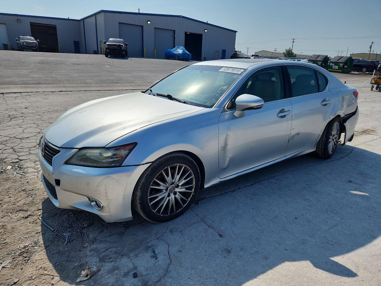 2013 Lexus GS 350, VIN JTHBE1BL7D5011799 — Rear end