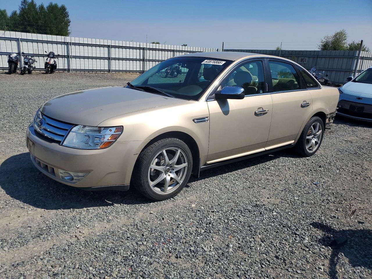 2008 Ford Taurus Limited, VIN 1FAHP25W38G159370 — Зад