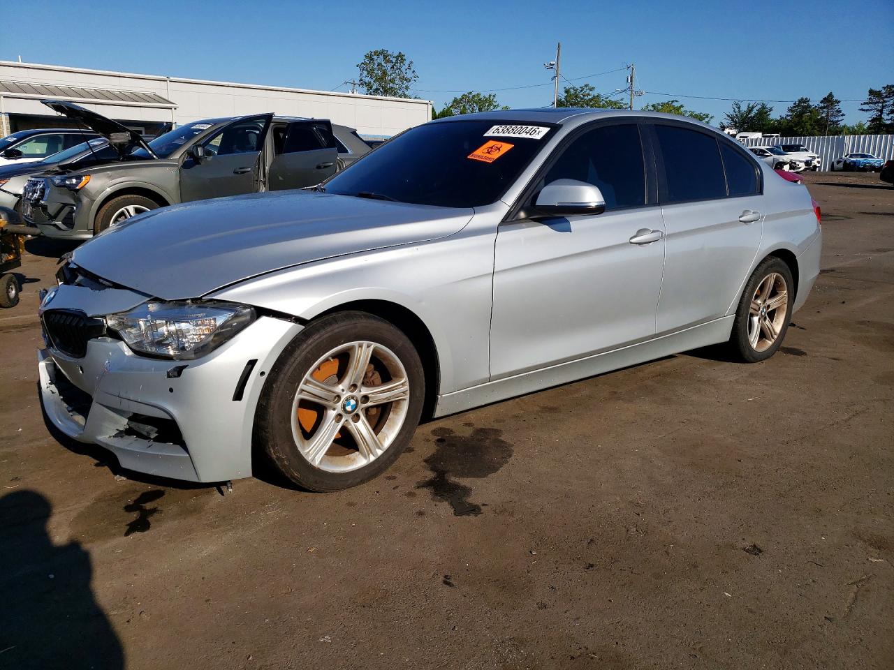 2014 BMW 3 Series 328i xDrive, VIN WBA3B5C57EP541893 — Front end