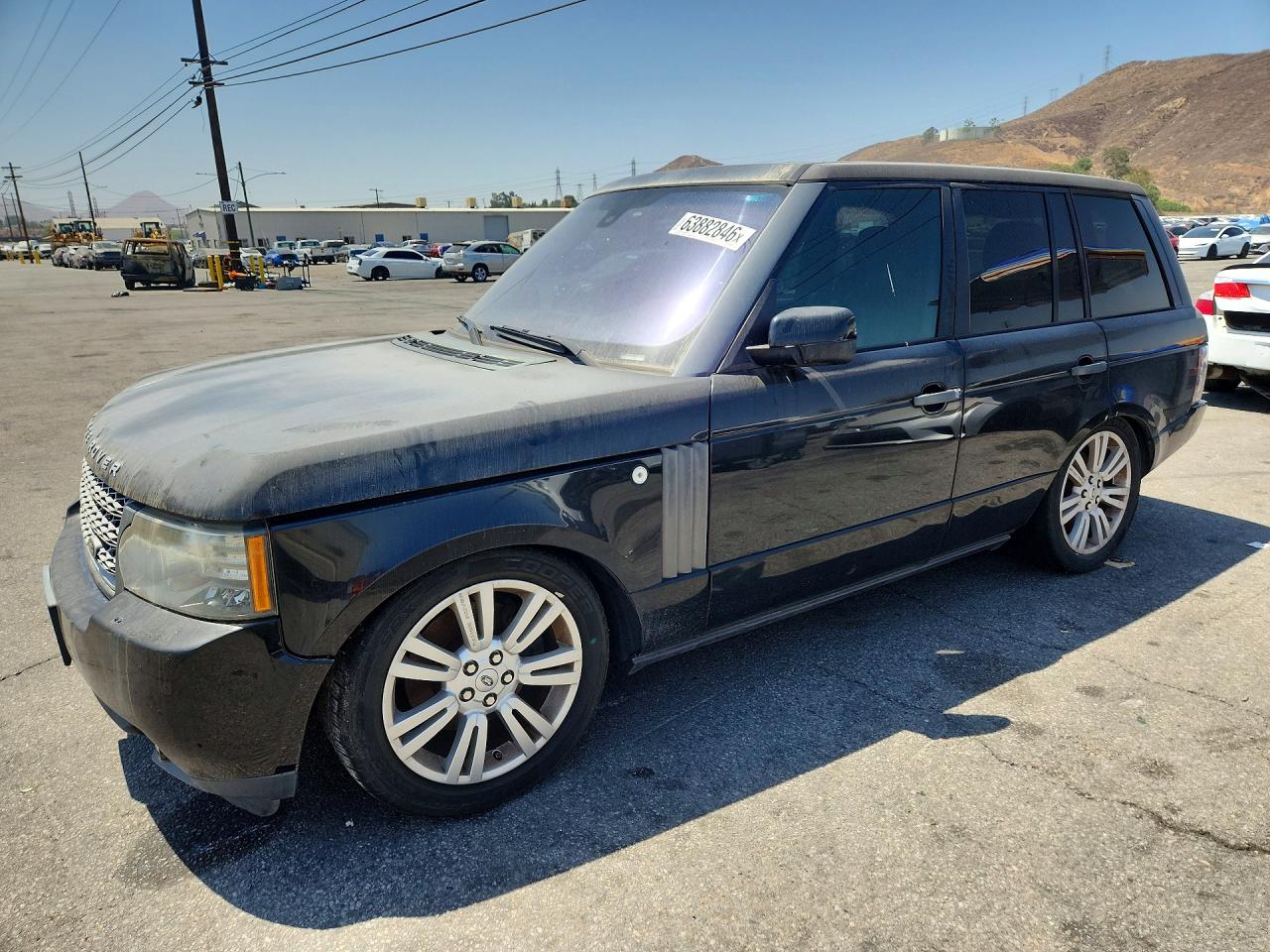 2010 Land Rover Range Rover HSE Lux, VIN SALMF1D44AA322647 — Front end