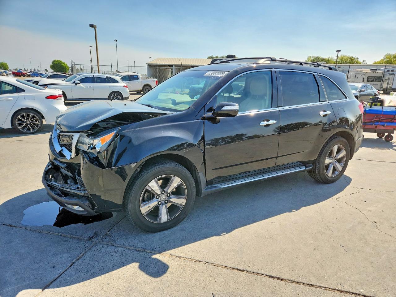 2013 Acura MDX Technology, VIN 2HNYD2H38DH522081 — Front end