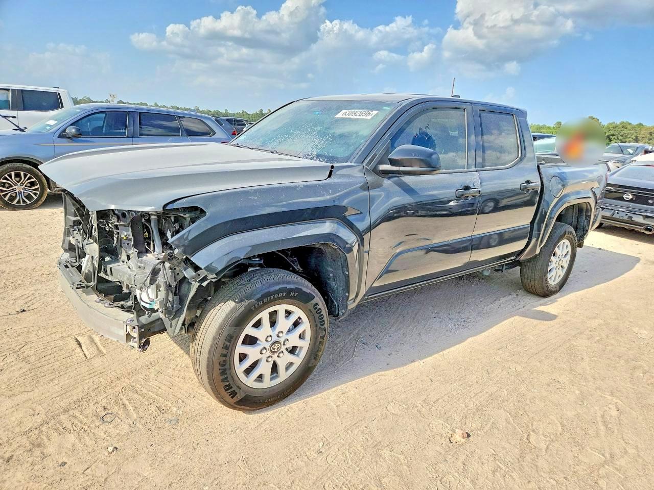 2026 Toyota Tacoma SR, VIN 3TYKD5HN7TT039569 — Front end