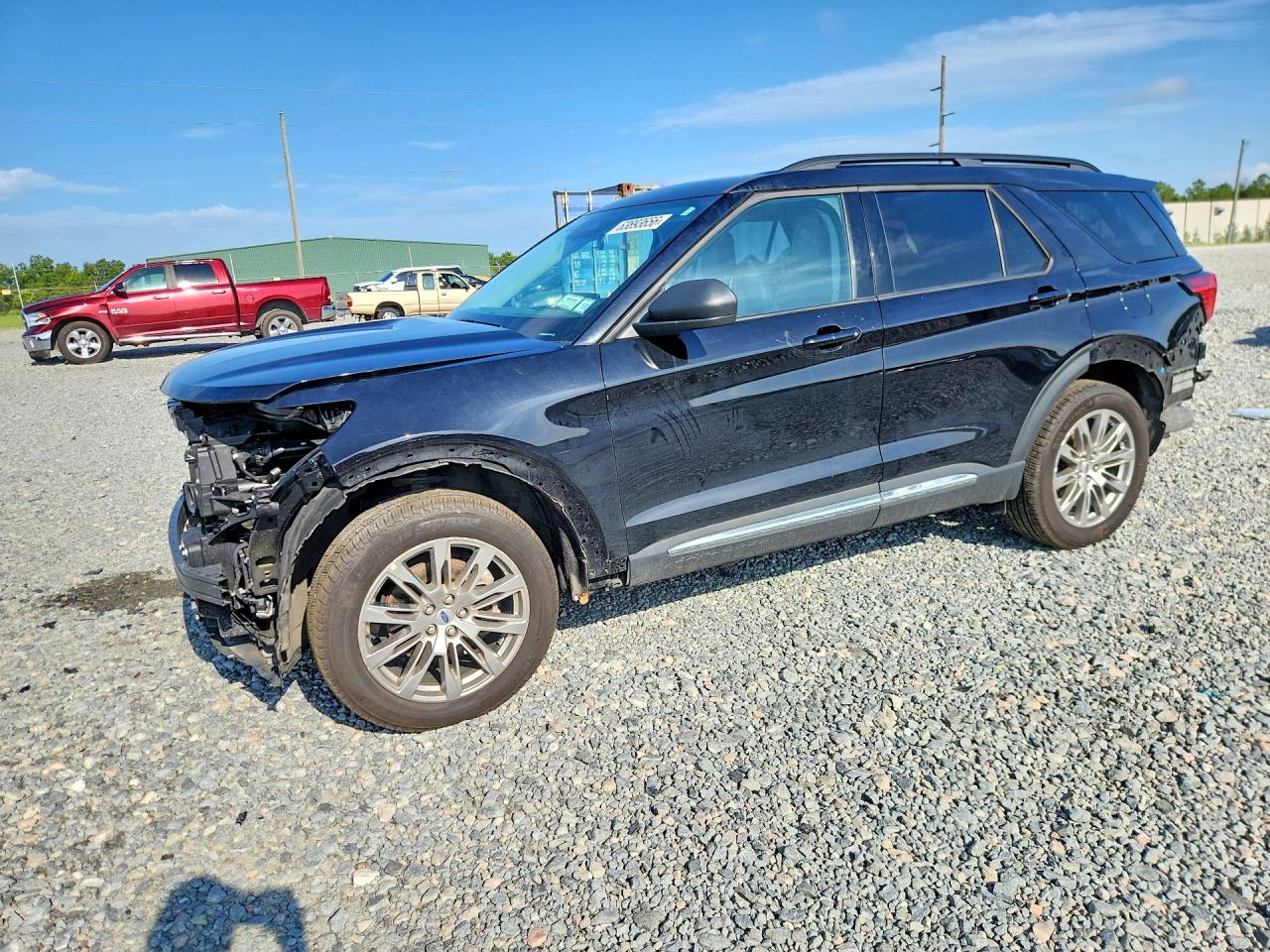 2025 Ford Explorer Active, VIN 1FMUK8DH0SGA25982 — Перед