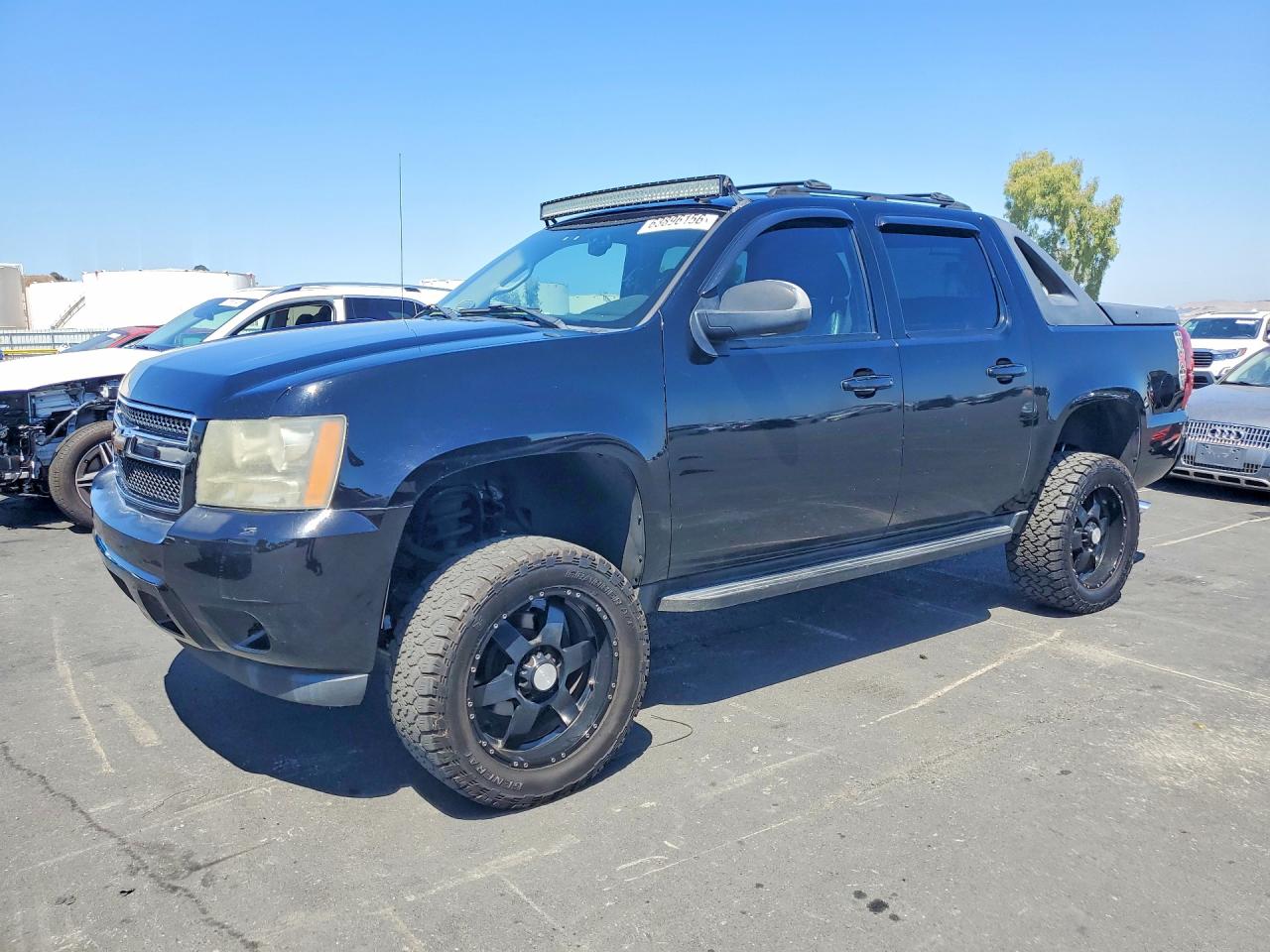 2007 Chevrolet Avalanche 3LT, VIN 3GNFK12307G127569 — Rear end