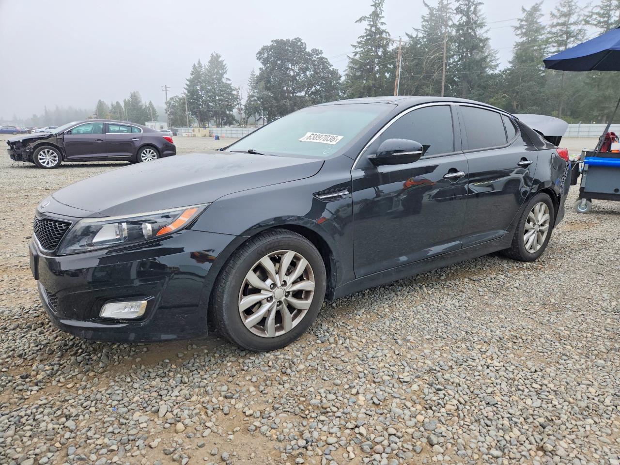 2015 Kia Optima EX, VIN 5XXGN4A71FG418979 — Rear end
