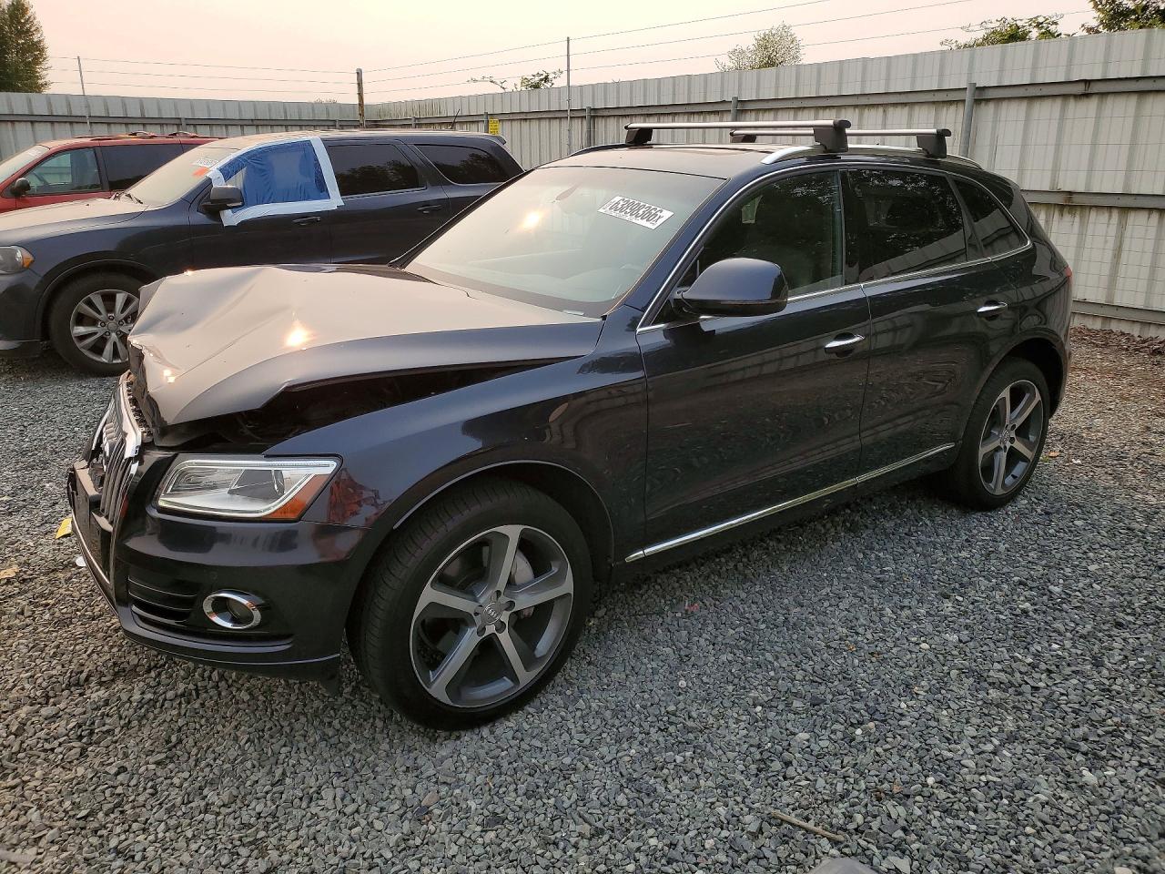 2016 Audi Q5 Premium Plus, VIN WA1CVAFP6GA042390 — Front end