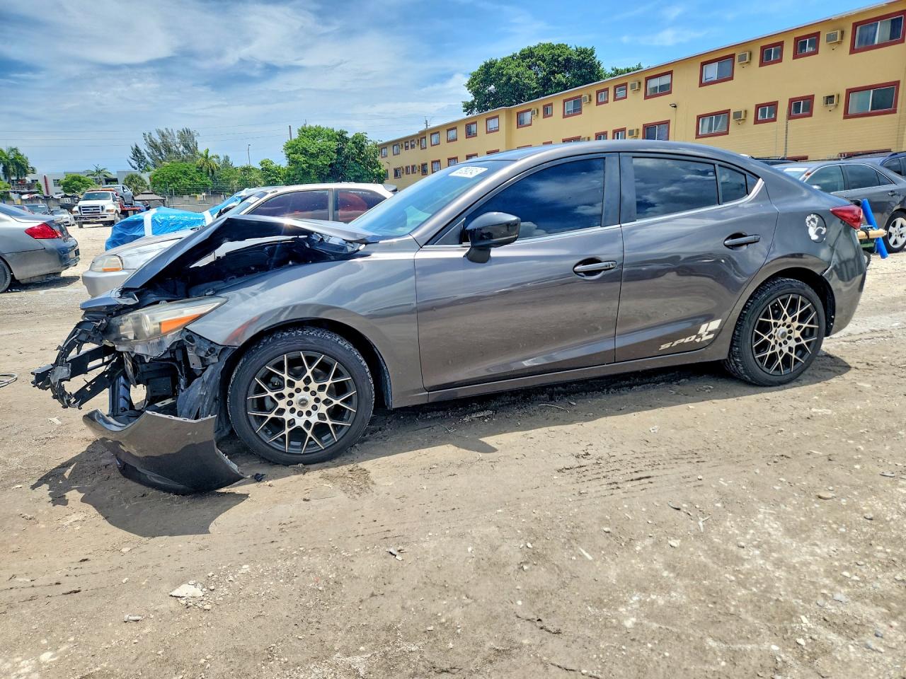 2017 Mazda 3 Touring, VIN 3MZBN1V74HM123182 — Перед