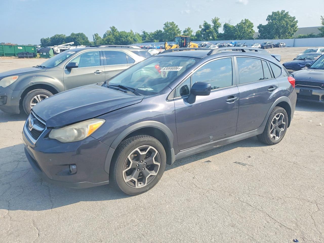 2013 Subaru Crosstrek Limited, VIN JF2GPAKC6D2874095 — Бок