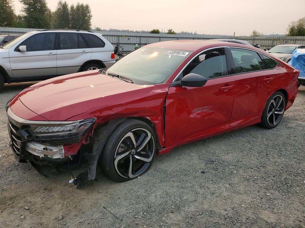 2022 Honda Accord Sport SE, VIN 1HGCV1F48NA004248 — Бок
