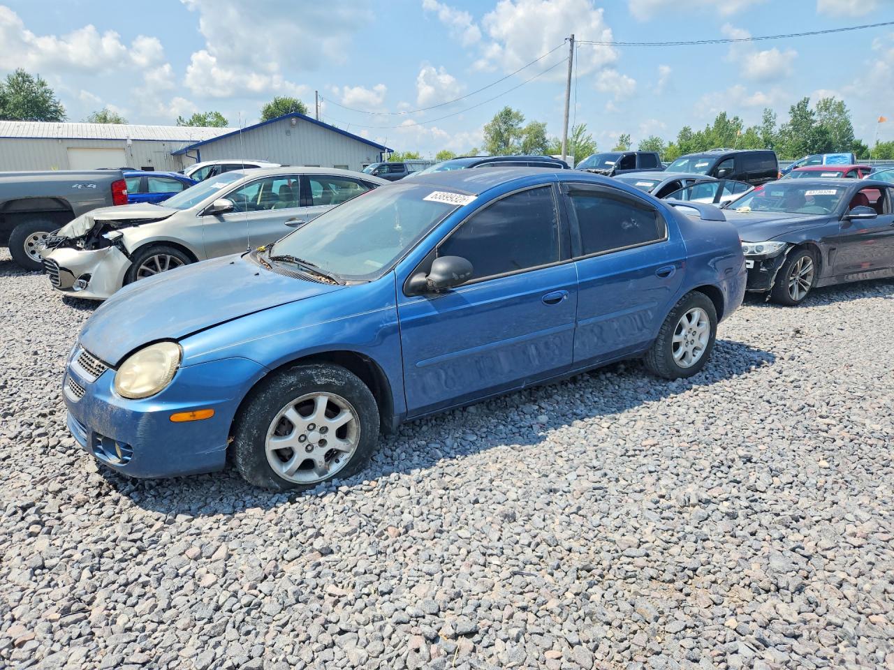 2003 Dodge Neon SXT, VIN 1B3ES56C63D147744 — Front end