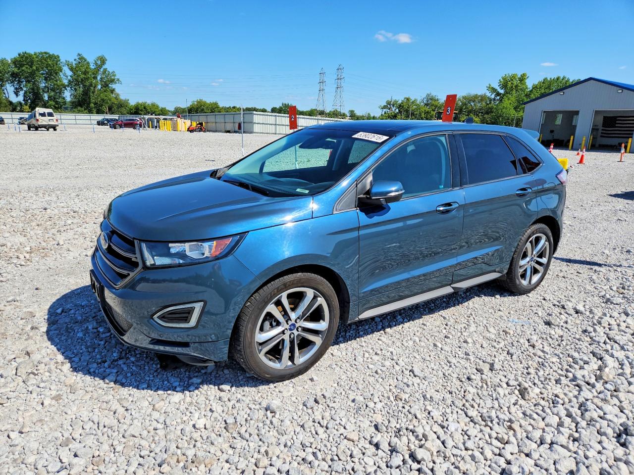 2016 Ford Edge Sport, VIN 2FMPK4AP8GBB82188 — Undercarriage