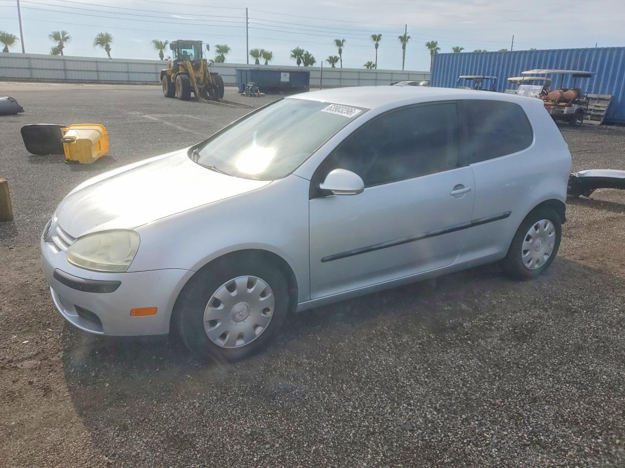 2008 Volkswagen Rabbit S, VIN WVWBB71K08W293662 — Зад
