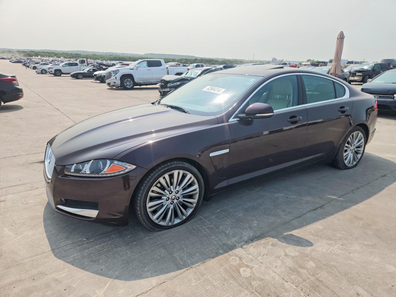 2012 Jaguar XF Portfolio, VIN SAJWA0HB3CLS50642 — Side