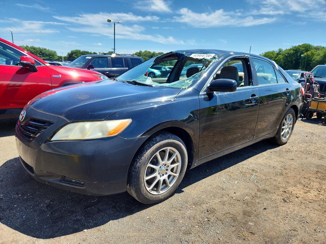 2008 Toyota Camry LE, VIN 4T1BE46K98U229707 — Roof