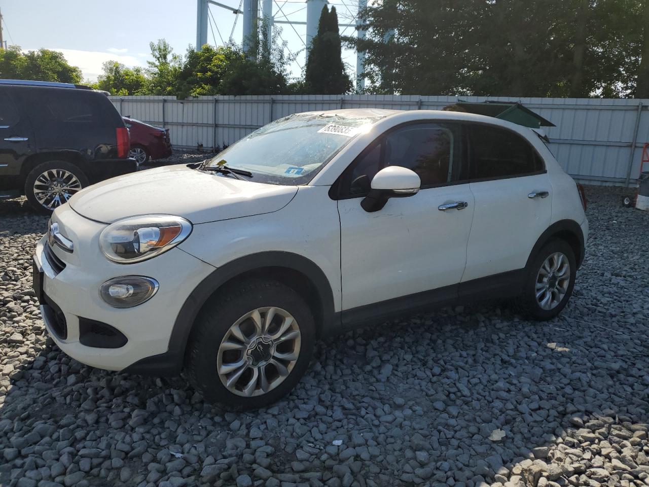 2016 FIAT 500X Easy, VIN ZFBCFYBT7GP377785 — Water / flood
