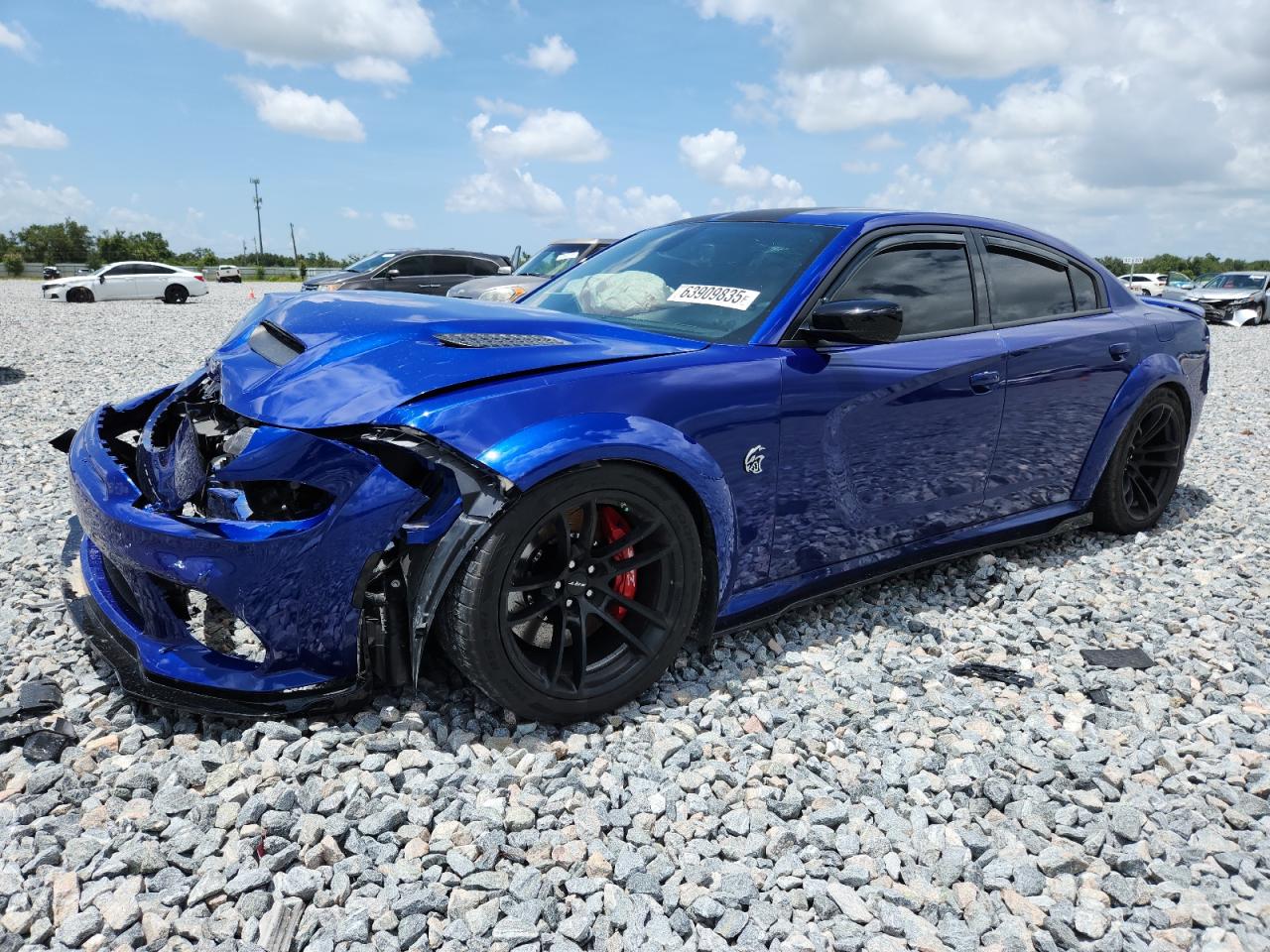 2021 Dodge Charger SRT Hellcat Widebody, VIN 2C3CDXL93MH590317 — Front end