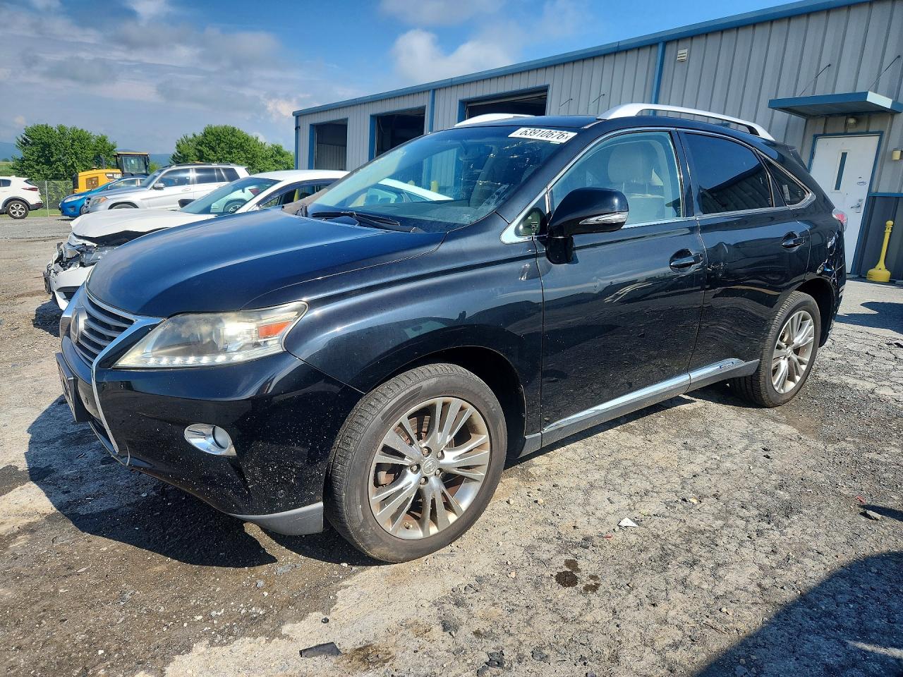 2013 Lexus RX 450h, VIN JTJBC1BA2D2064026 — Front end