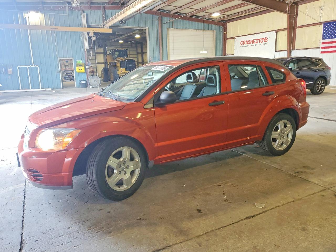 2008 Dodge Caliber SXT, VIN 1B3HB48B78D692578 — Днище