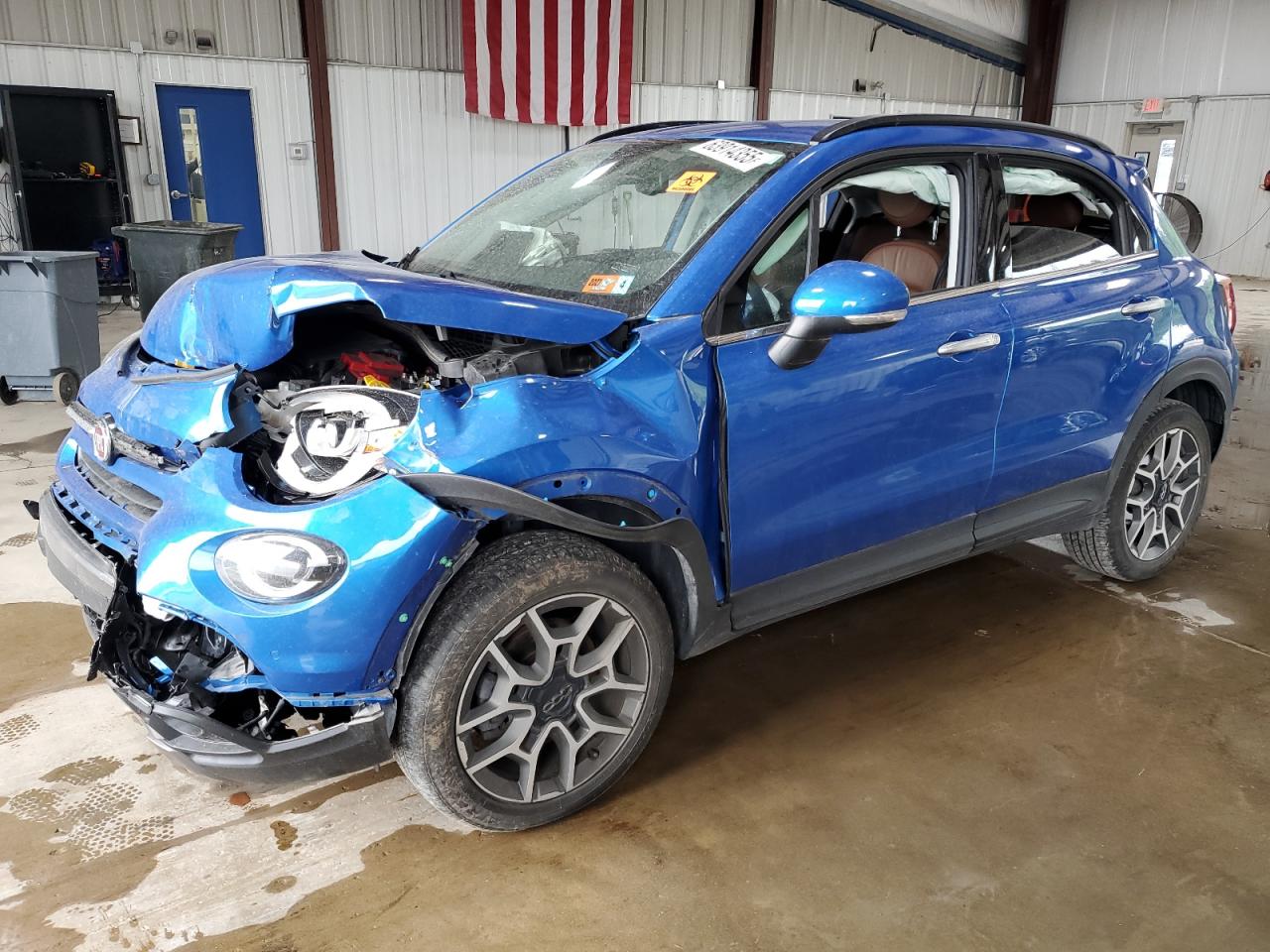 2019 FIAT 500X Trekking Plus, VIN ZFBNFYD16KP773901 — Front end