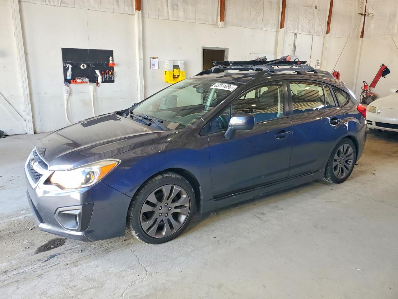 2014 Subaru Impreza Special Sports Premium, VIN JF1GPAL65E8262501 — Rear end