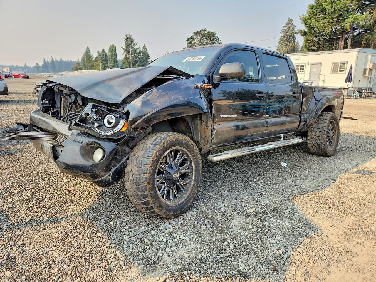 2010 Toyota Tacoma, VIN 5TEMU4FN6AZ693593 — Опрокидывание