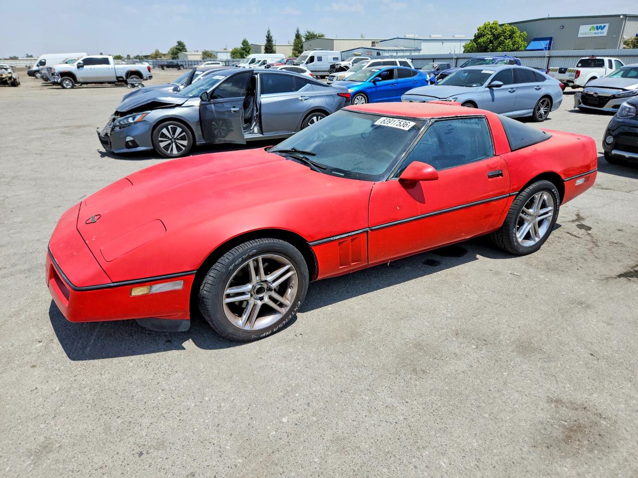 1990 Chevrolet Corvette, VIN 1G1YY2388L5105748 — Мелкие вмятины и царапины