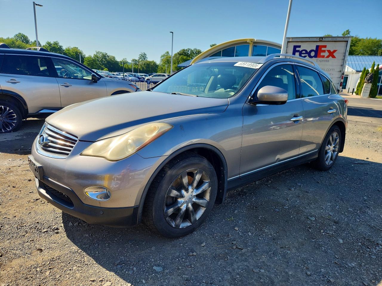2010 Infiniti EX Journey, VIN JN1AJ0HR2AM757354 — Minor dents and scratches