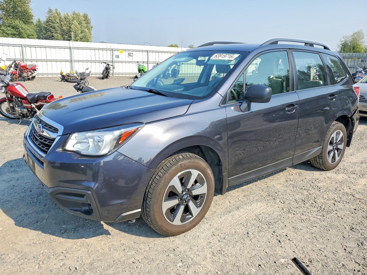 2017 Subaru Forester, VIN JF2SJABC1HH804132 — Rear end